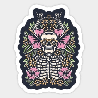 Summer Floral Sticker